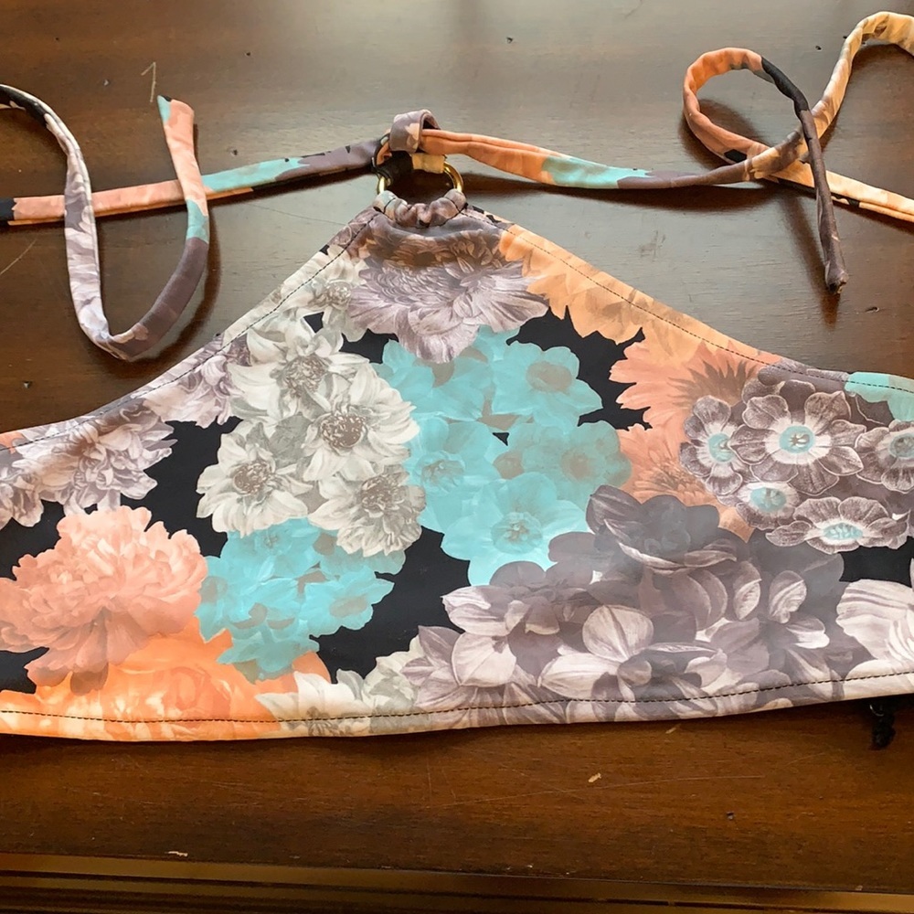 NWT Rachel Pally Halter Bikini Top Size Small